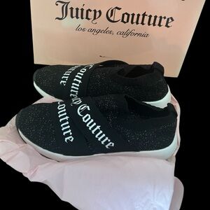 Juicy Couture Black Slip-On Shoes
